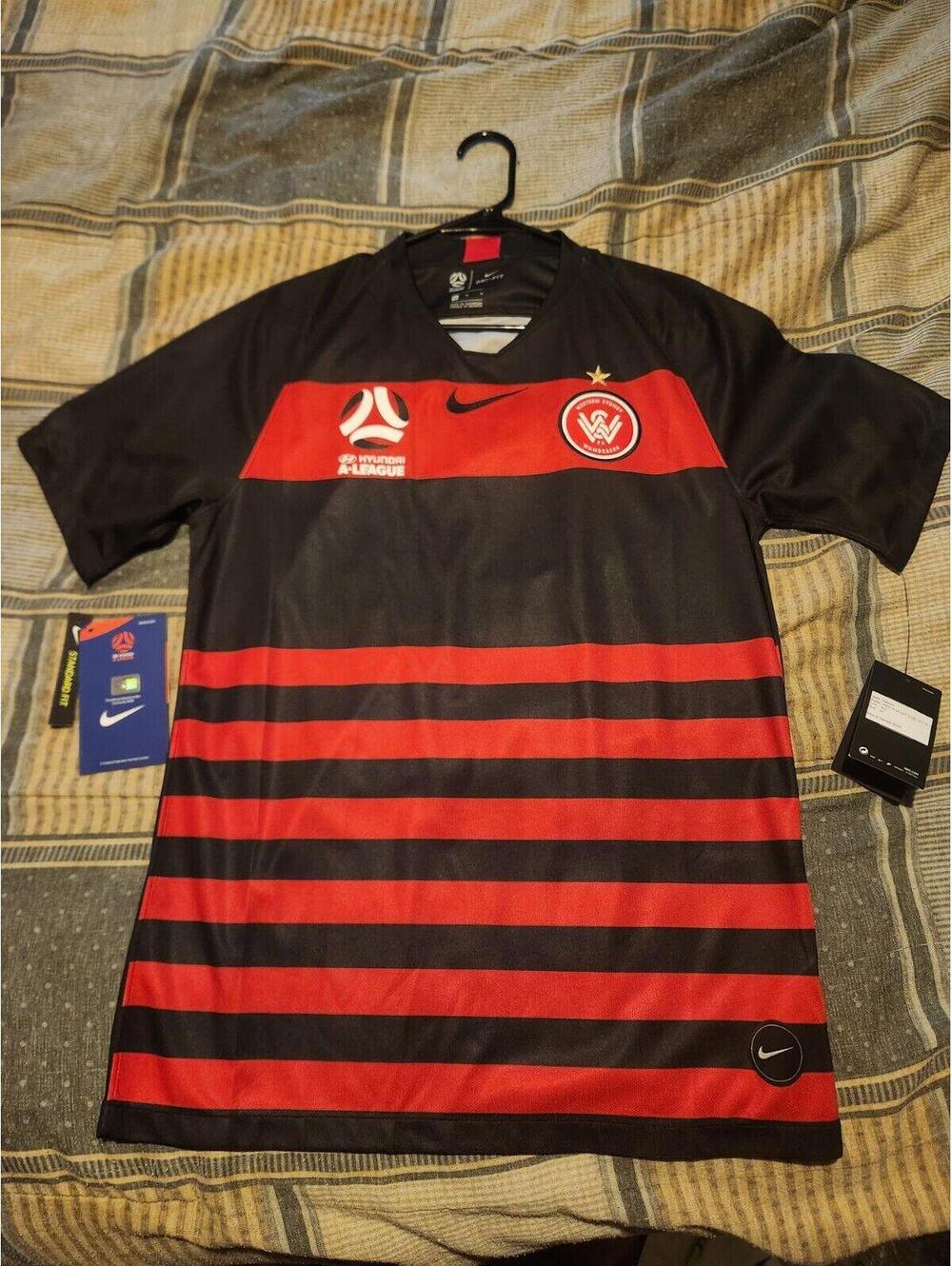 Sydney Wanderers FC 2019/2020 Australia Sample Player Issue Soccer Jersey Size M